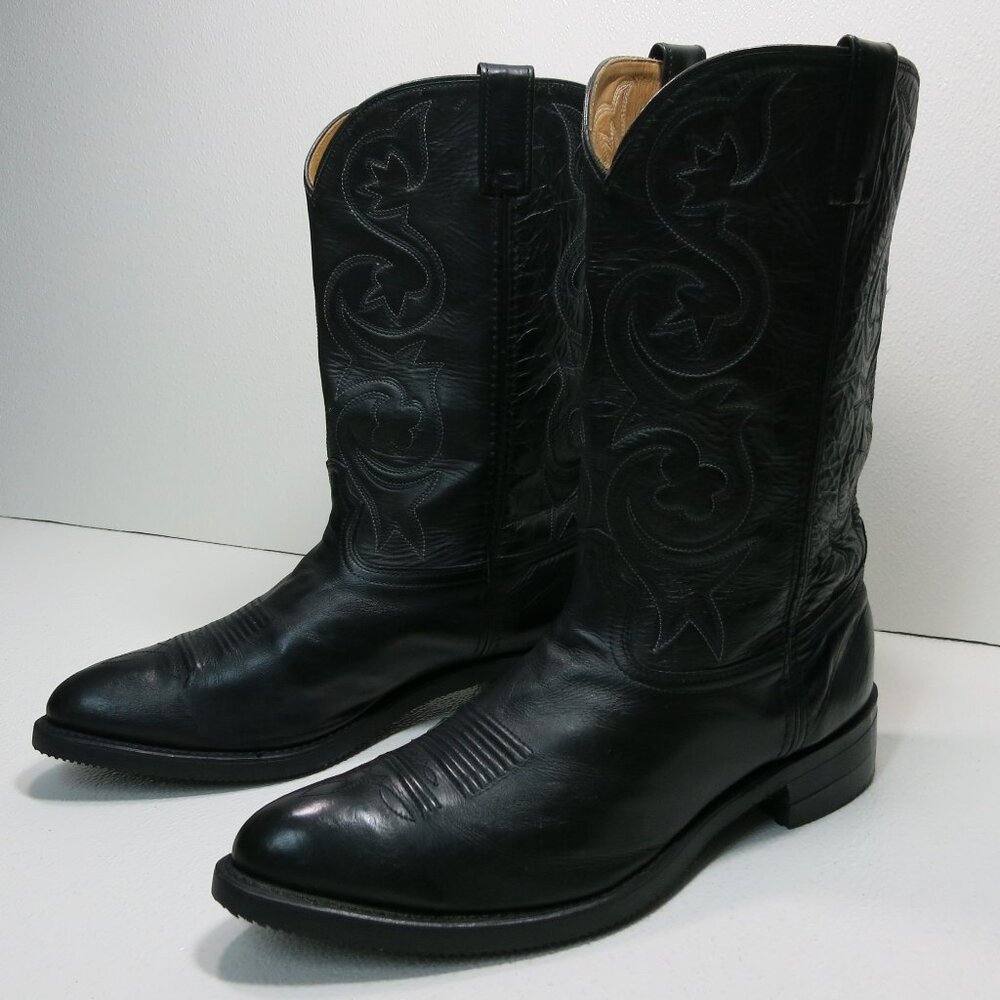 Carolina Leather Cowboy Western Boots Shoes Men's Footwear Men's Shoes 12 EE
